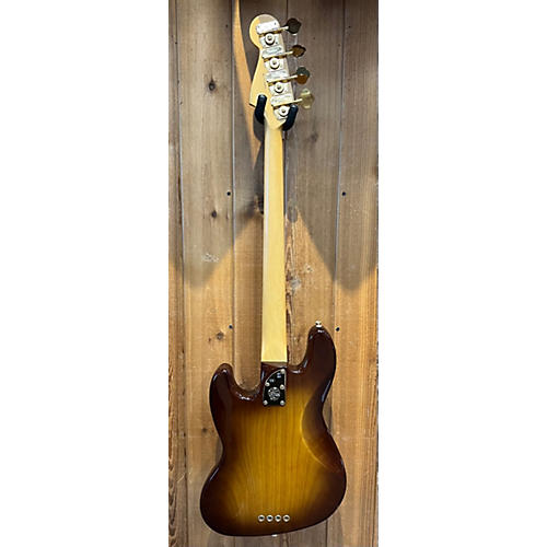 Fender Used Fender 75th Anniversary Commemorative American Jazz Bass Sienna Sunburst Electric Bass Guitar Sienna Sunburst