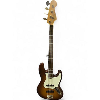 Used Fender 75th Anniversary Commemorative American Jazz Bass Sienna Sunburst Electric Bass Guitar
