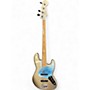 Used Fender 75th Anniversary Commemorative American Jazz Bass Silver Electric Bass Guitar Silver