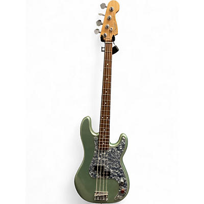 Used Fender 75th Anniversary Commemorative American Precision Bass MYSTIC SURF Electric Bass Guitar