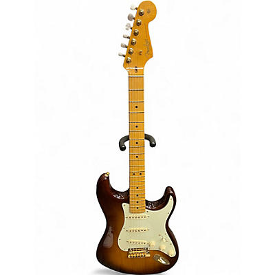 Used Fender 75th Anniversary Commemorative American Stratocaster Sunburst Solid Body Electric Guitar