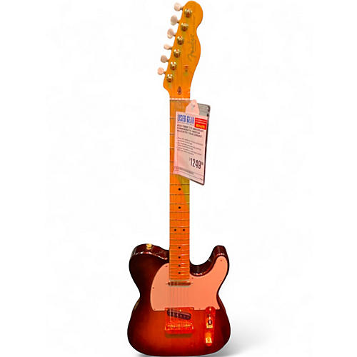 Used Fender 75th Anniversary Commemorative American Telecaster 2 Color Sunburst Solid Body Electric Guitar 2 Color Sunburst