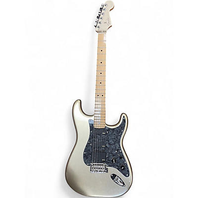 Used Fender 75th Anniversary Player Stratocaster Gold Solid Body Electric Guitar