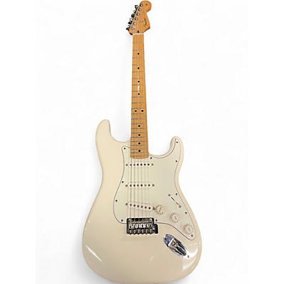 Used Fender 75th Anniversary Stratocaster Olympic White Solid Body Electric Guitar