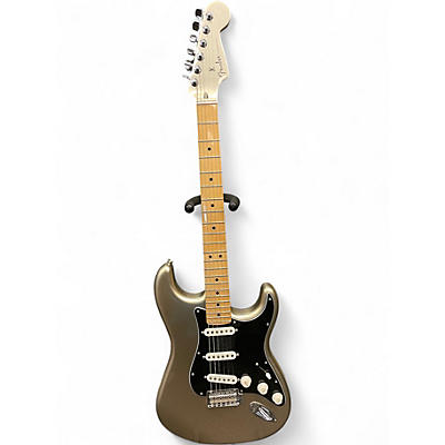 Used Fender 75th anniversary player strat  Silver Sparkle Solid Body Electric Guitar