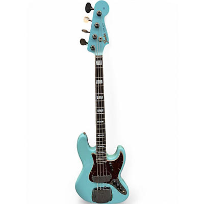 Used Fender 76 JAZZ BASS CUSTOM SHOP Daphne Blue Electric Bass Guitar