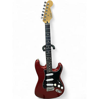 Used Fender 93 Fender Stratocaster MIM Crimson Red Solid Body Electric Guitar