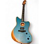 Used Fender ACOUSTASONIC JAZZMASTER Ocean Turquoise Acoustic Electric Guitar Ocean Turquoise