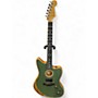 Used Fender ACOUSTASONIC PLAYER JAZZMASTER ANTIQUE OLIVE Acoustic Electric Guitar ANTIQUE OLIVE