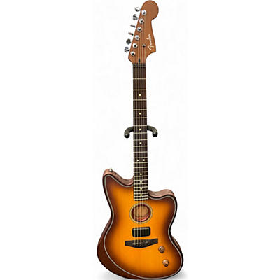 Used Fender ACOUSTASONIC STANDARD JAZZMASTER HONEY BURST Acoustic Electric Guitar