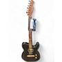 Used Fender ACOUSTASONIC STANDARD TELECASTER Black Acoustic Electric Guitar Black