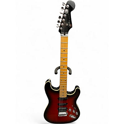 Used Fender AERODYNE SPECIAL STRAT HSS Hot Rod Burst Solid Body Electric Guitar