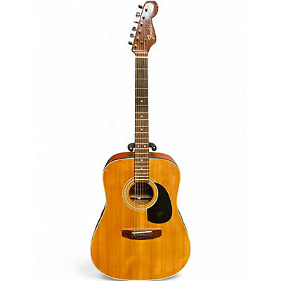 Used Fender AG 15 N Antique Natural Acoustic Guitar