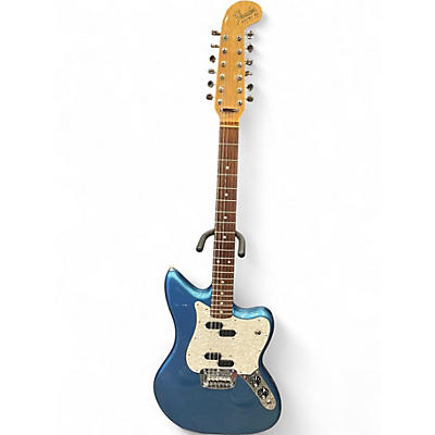 Used Fender ALTERNATE REALITY ELECTRIC XII Metallic Blue Solid Body Electric Guitar