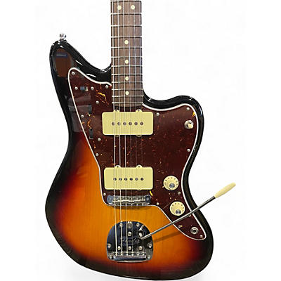 Used Fender AM PRO II JAZZMASTER  3 Tone Sunburst Solid Body Electric Guitar