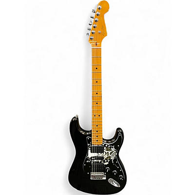Used Fender AMER. ULTRA HSS Black Solid Body Electric Guitar
