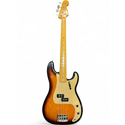 Used Fender AMERICAN 1957 REISSUE P BASS Sunburst Electric Bass Guitar