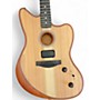 Used Fender AMERICAN ACOUSTASONIC JAZZMASTER Natural Acoustic Electric Guitar Natural