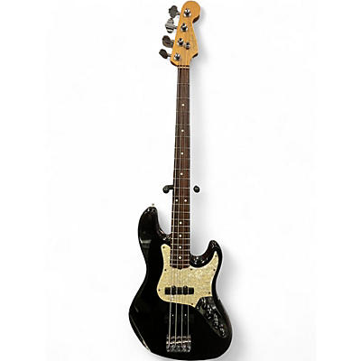 Used Fender AMERICAN DELUXE JAZZ BASS BLACK Electric Bass Guitar