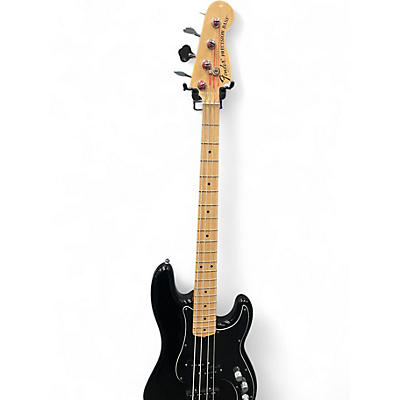 Used Fender AMERICAN DELUXE PRECISION BASS Black Electric Bass Guitar