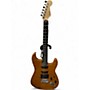 Used Fender AMERICAN DELUXE STRATOCASTER QMT HSS Amber Solid Body Electric Guitar Amber