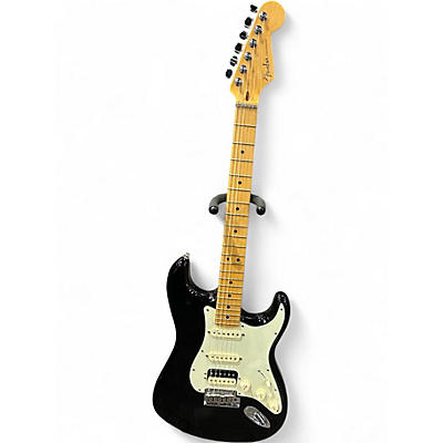 Used Fender AMERICAN DELUXE STRATOCASTER SHAWBUCKER Black Solid Body Electric Guitar