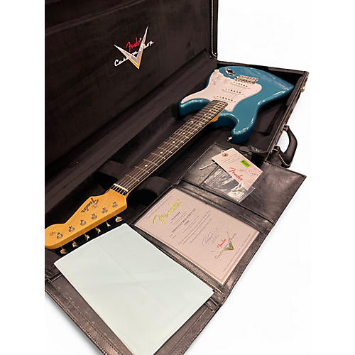 Used Fender AMERICAN POST MODERN STRATOCASTER Classic White Solid Body Electric Guitar Classic White