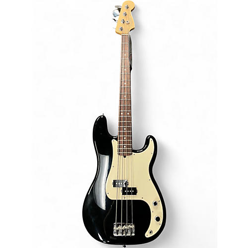 Used Fender AMERICAN PRECISSION BASS Black Electric Bass Guitar Black