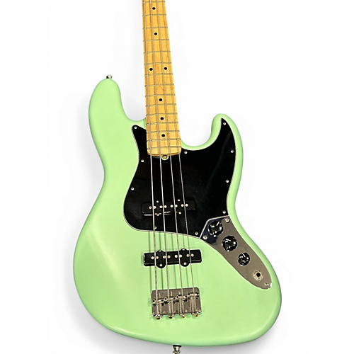 Used Fender AMERICAN PREFORMER JAZZ BASS SATIN GREEN Electric Bass Guitar SATIN GREEN