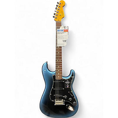 Used Fender AMERICAN PRO II DARK NIGHT Solid Body Electric Guitar
