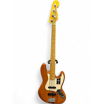 Used Fender AMERICAN PRO II JAZZ BASS Natural Electric Bass Guitar