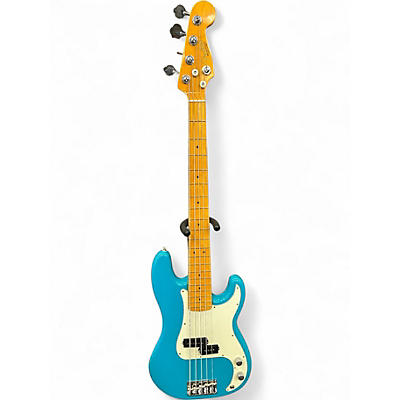 Used Fender AMERICAN PRO II P BASS 5 STRING MIAMI BLUE Electric Bass Guitar