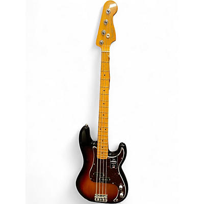 Used Fender AMERICAN PRO II PRECISION BASS 3 Tone Sunburst Electric Bass Guitar