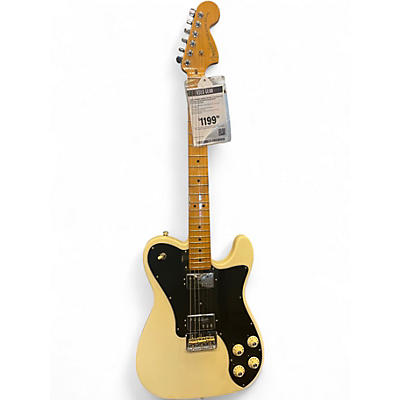 Used Fender AMERICAN PRO II TELECASTER DELUXE Alpine White Solid Body Electric Guitar