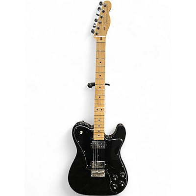 Used Fender AMERICAN PRO TELE DELUXE BLACK Solid Body Electric Guitar