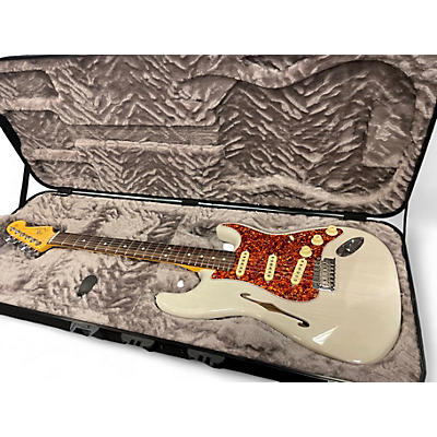 Used Fender AMERICAN PROFESSIONAL 2 STRATOCASTER THINLINE White Blonde Hollow Body Electric Guitar