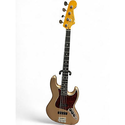 Used Fender AMERICAN PROFESSIONAL CLASSIC JAZZ BASS Gold Electric Bass Guitar