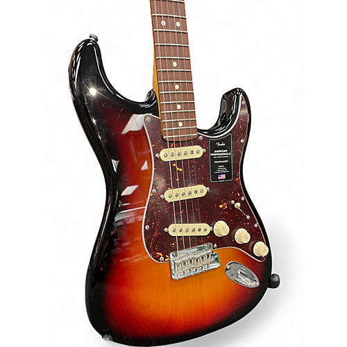 Fender Used Fender AMERICAN PROFESSIONAL II STRATOCASTER 3 Color Sunburst Solid Body Electric Guitar 3 Color Sunburst