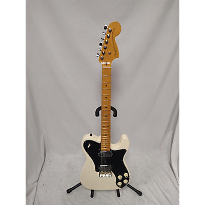 Used Fender AMERICAN PROFESSIONAL II TELECASTER DELUXE Olympic White Solid Body Electric Guitar