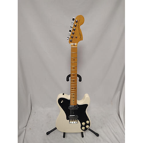 Used Fender AMERICAN PROFESSIONAL II TELECASTER DELUXE Olympic White Solid Body Electric Guitar Olympic White