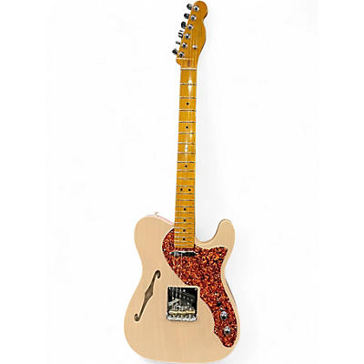 Used Fender AMERICAN PROFESSIONAL II TELECASTER THINLINE Transparent Shell Pink Hollow Body Electric Guitar