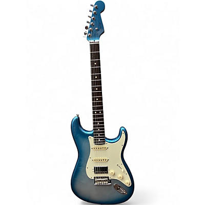 Used Fender AMERICAN SHOWCASE STRATOCASTER HSS Blue Burst Solid Body Electric Guitar
