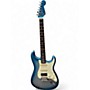 Used Fender AMERICAN SHOWCASE STRATOCASTER HSS Blue Burst Solid Body Electric Guitar Blue Burst