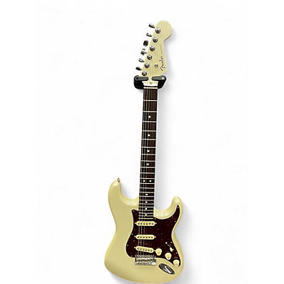 Used Fender AMERICAN SHOWCASE STRATOCASTER Olympic Pearl Solid Body Electric Guitar