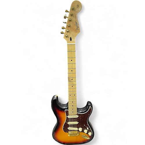 Used Fender AMERICAN STRATOCASTER SUNBURST Solid Body Electric Guitar SUNBURST