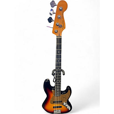 Used Fender AMERICAN ULTRA II JAZZ BASS Sunburst Electric Bass Guitar