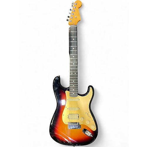 Used Fender AMERICAN ULTRA II STRATOCASTER HSS 3 Color Sunburst Solid Body Electric Guitar 3 Color Sunburst