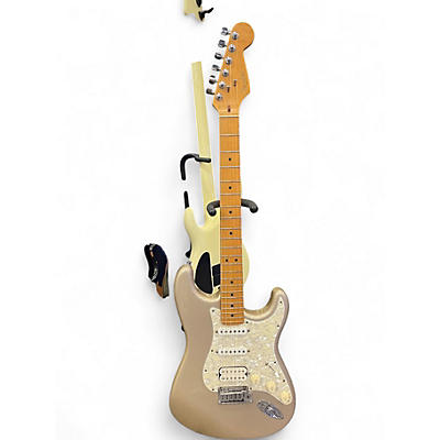 Used Fender AMERICAN ULTRA II STRATOCASTER HSS Shoreline Gold Solid Body Electric Guitar