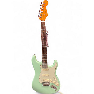 Used Fender AMERICAN ULTRA LUX VINTAGE STRATOCASTER Surf Green Solid Body Electric Guitar