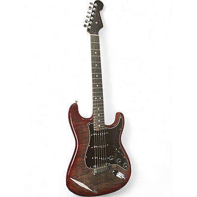 Used Fender AMERICAN ULTRA STRATOCASTER HSS  LTD UMBRA BURST Solid Body Electric Guitar